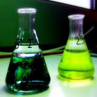 Fabiola León-Velarde Conical flasks